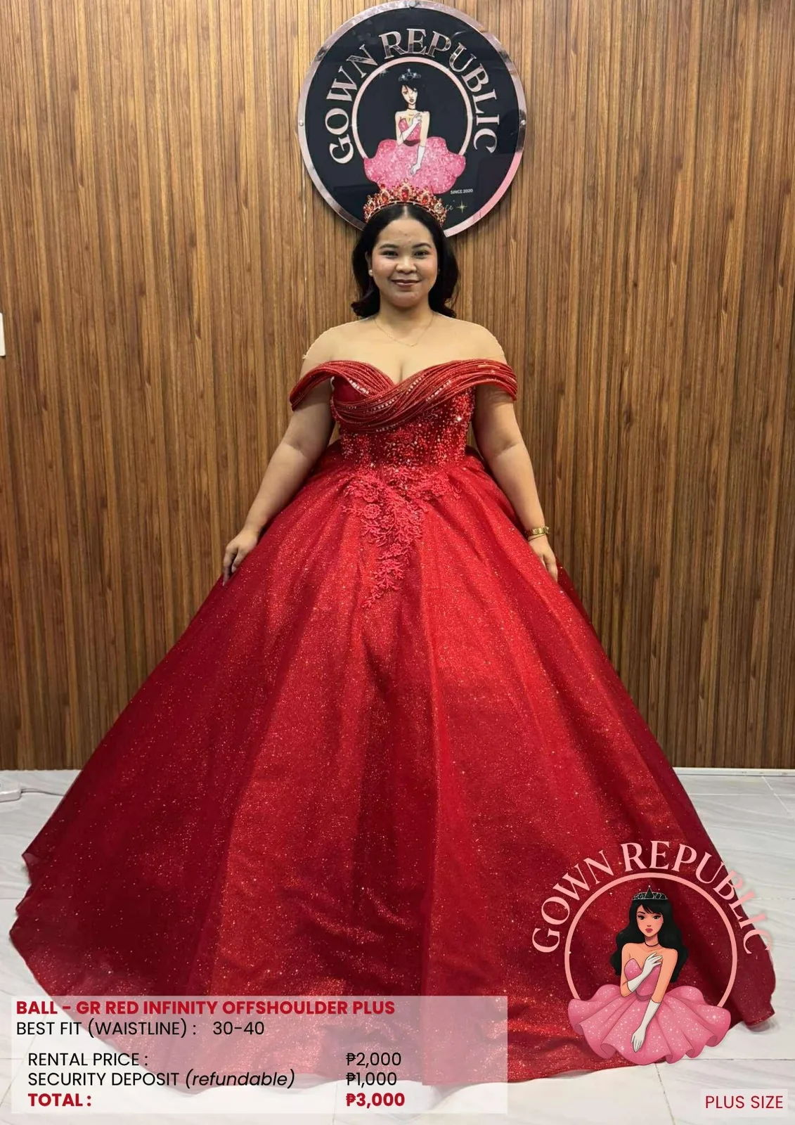 Ball Gowns: Red 244